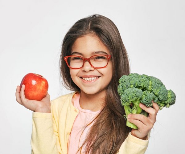 Alimentación saludable en niños y niñas